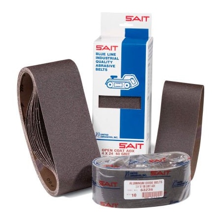 United Abrasives/Sait United Abrasives - Sait Sanding Belt 1A-X 6" x 48" 40 Grit Aluminum Oxide 61025